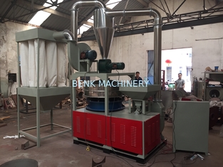 200kg Output o sistema de refrigeração duplo de moedura plástico da máquina de trituração da sucata/Pvc