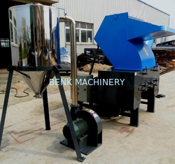 Máquina plástica do triturador do poder do motor de SWP400 22KW, garrafa plástica que esmaga a máquina